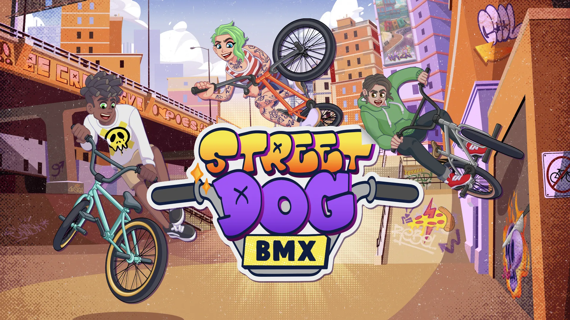 Read more about the article Анонсирована игра про экстремальный вид спорта Streetdog BMX